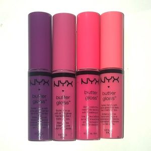 NYX butter gloss bundle of 4